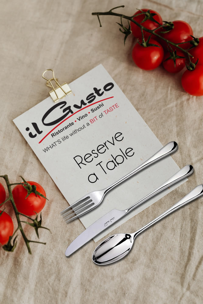 Book your table at Il Gusto